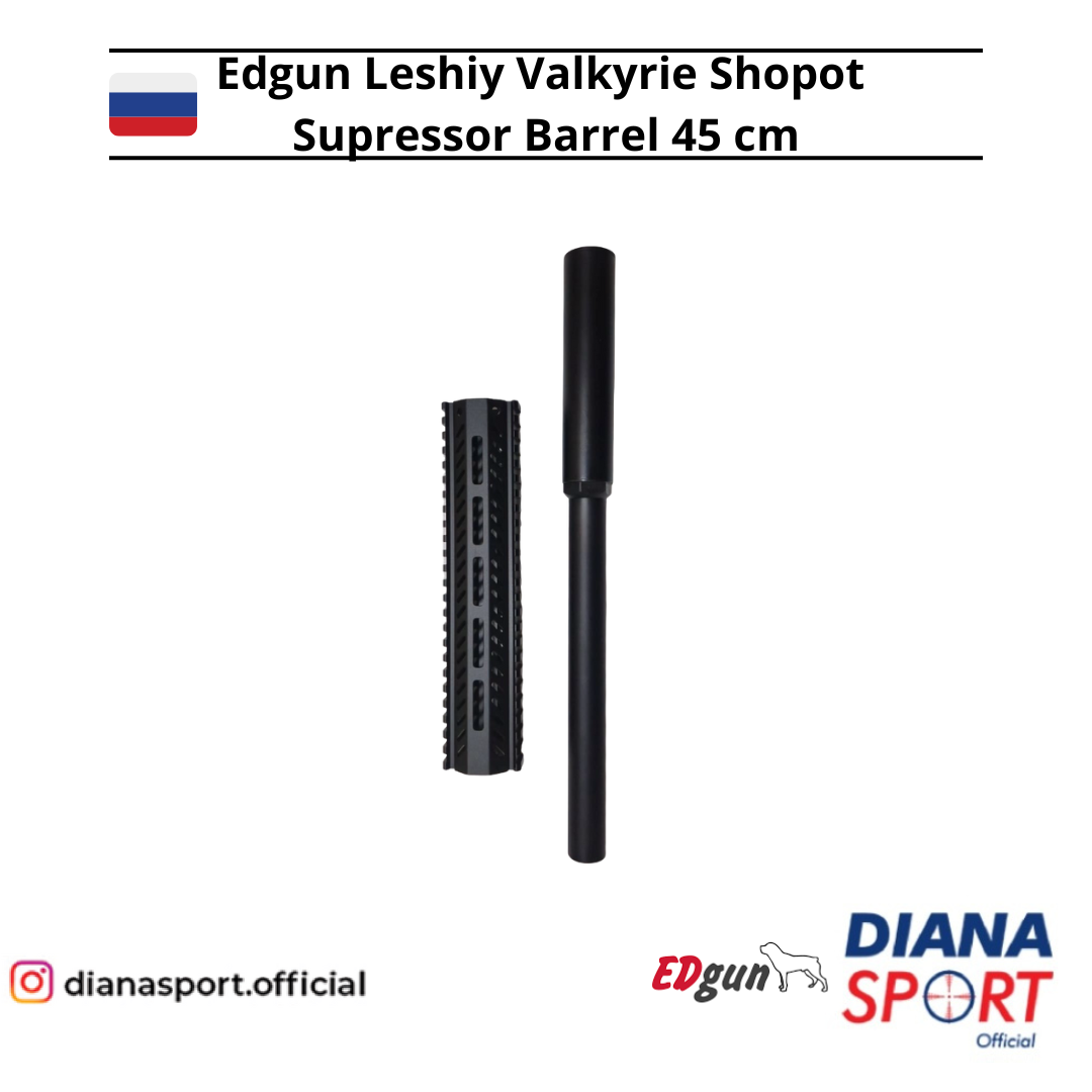 Edgun Leshiy Valkyrie Shopot Supressor 45 cm Barre 