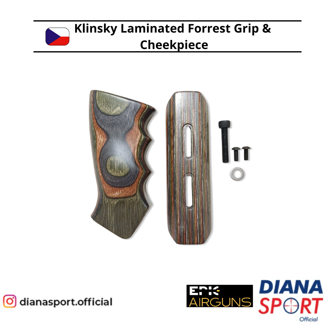 Klinsky Laminated Forrest Grip & Cheekpiece 